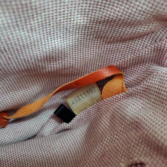 Dooney & Bourke J8611892 Pumpkin Orange Ostrich Leather Medium Hobo Shoulder Bag - Picture 10 of 16